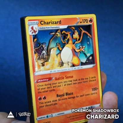 Charizard - Pokemon TCG Shadowbox | 3D Card by imbaartcom on DeviantArt Charizard - Pokemon TCG Shadowbox | 3D Card by imbaartcom on DeviantArt