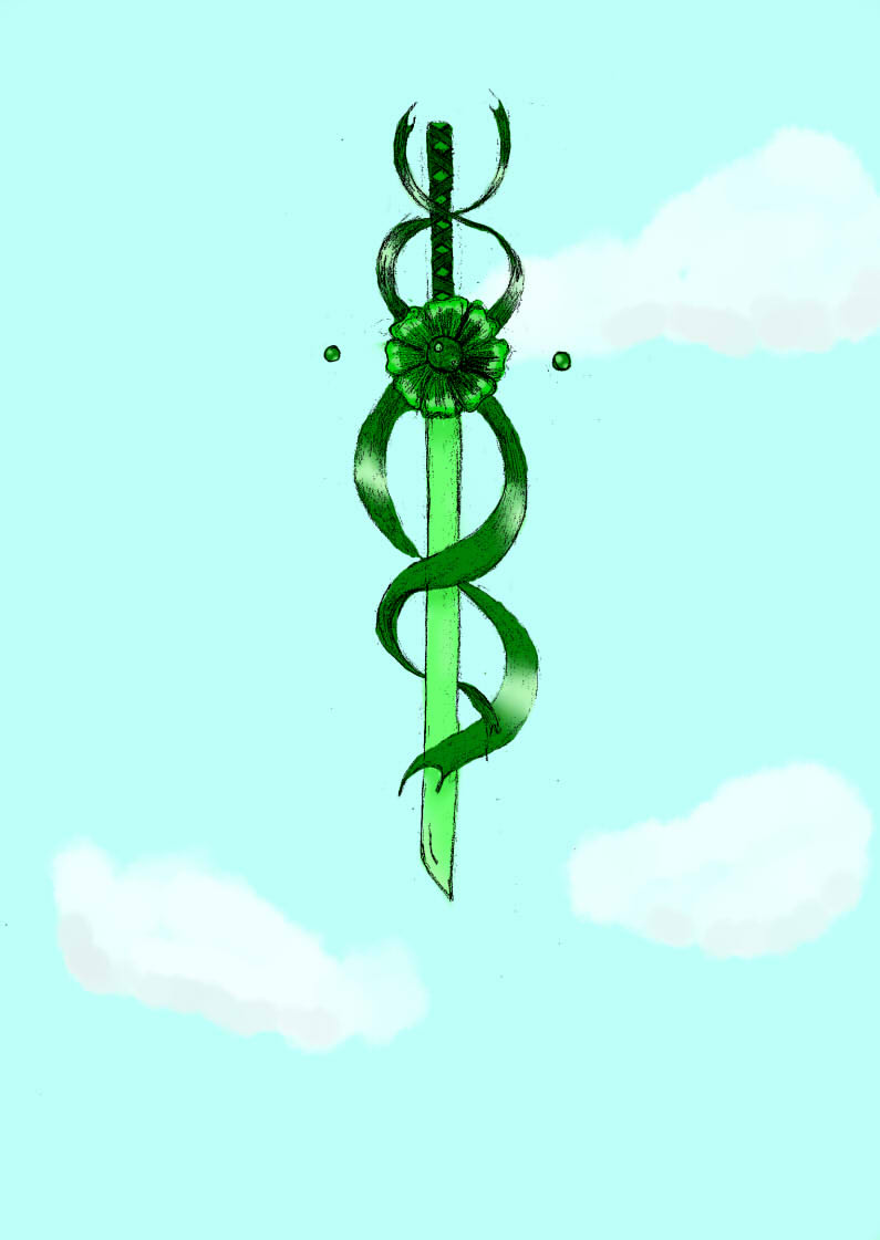 K-Project] Green Sword of Damocles by Muffins-Galore on DeviantArt