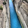 Blue water canal