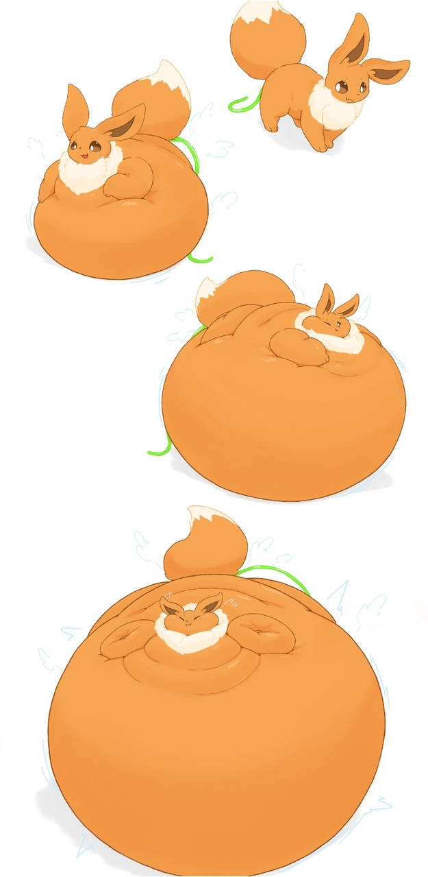 Eevee Inflation Eevee hose inflation by Palworldis1 on DeviantArt