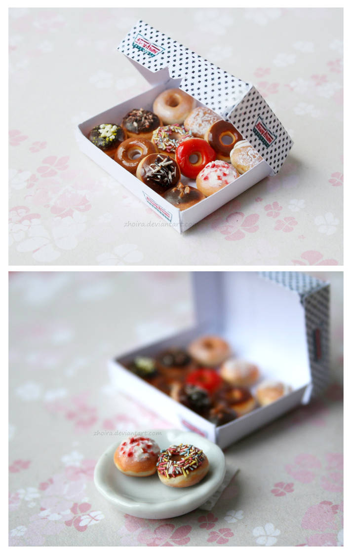 Krispy Kreme Doughnuts by Zhoira