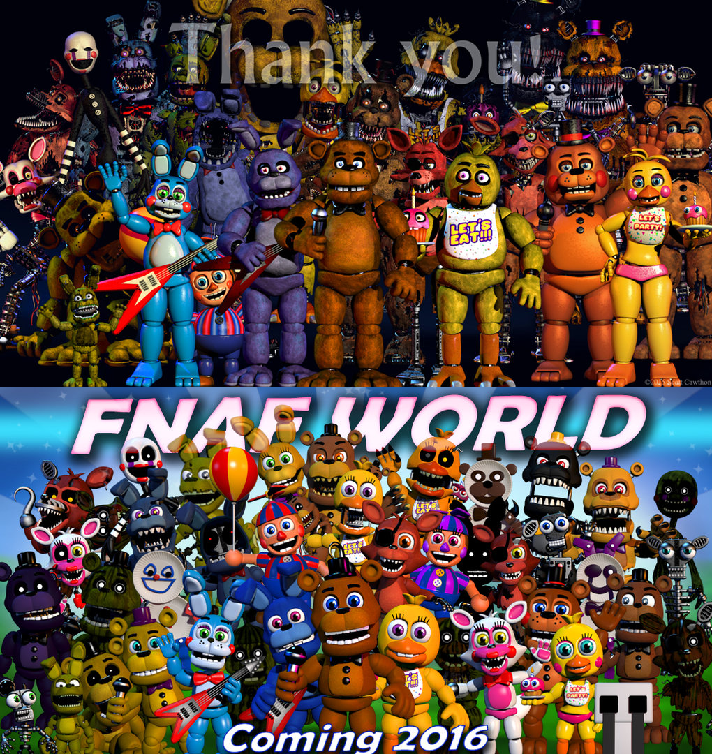 2023 Fnaf World Thank You ipg