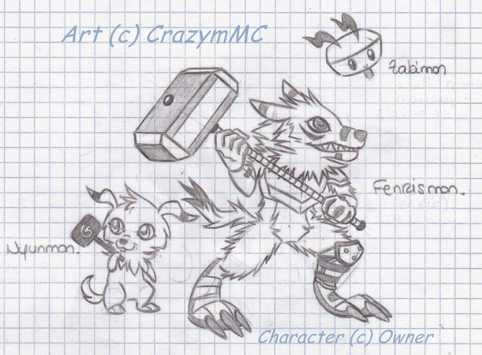 Sketch 5 ++ Custom Digimon ++