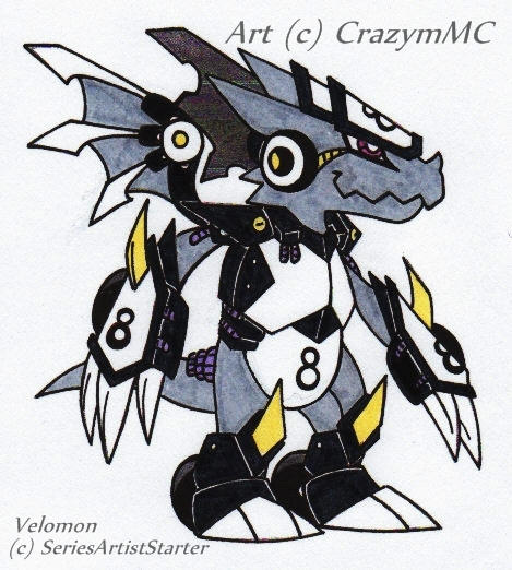 Valemon Rig Custom Digimon ++ Velomon ++ by CrazymMC on DeviantArt
