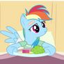 Rainbow Dash hospitalized