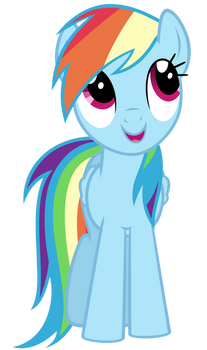 nutty Rainbow Dash