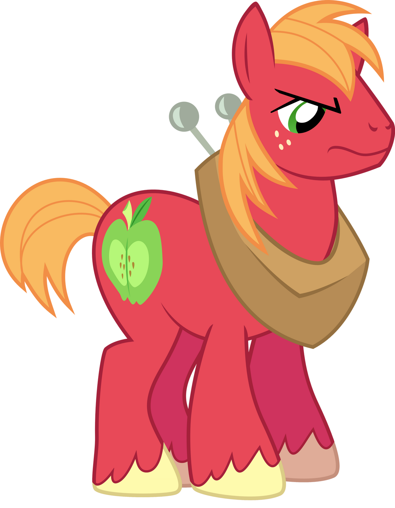 angry Big Macintosh by BaumkuchenPony