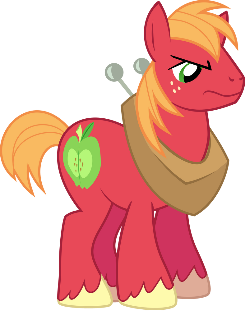 angry Big Macintosh by BaumkuchenPony