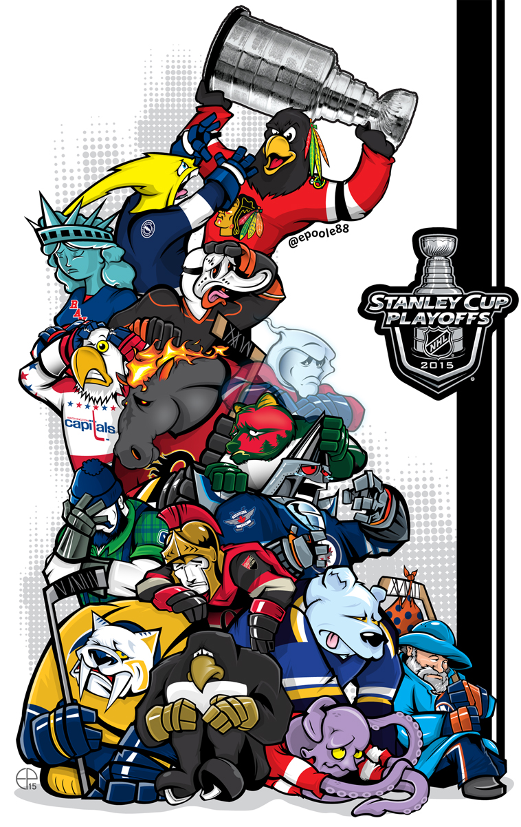 All 32 NHL teams ranked by FreezeDeon on DeviantArt