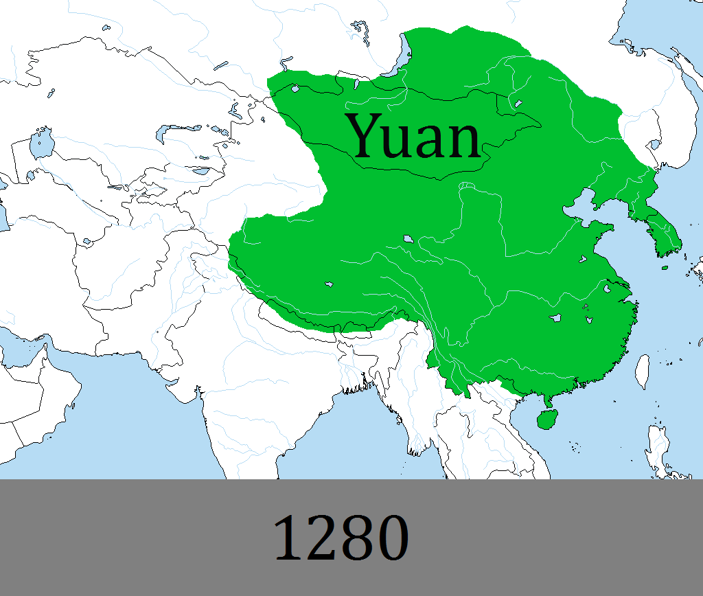 Yuan dynasty at it's height