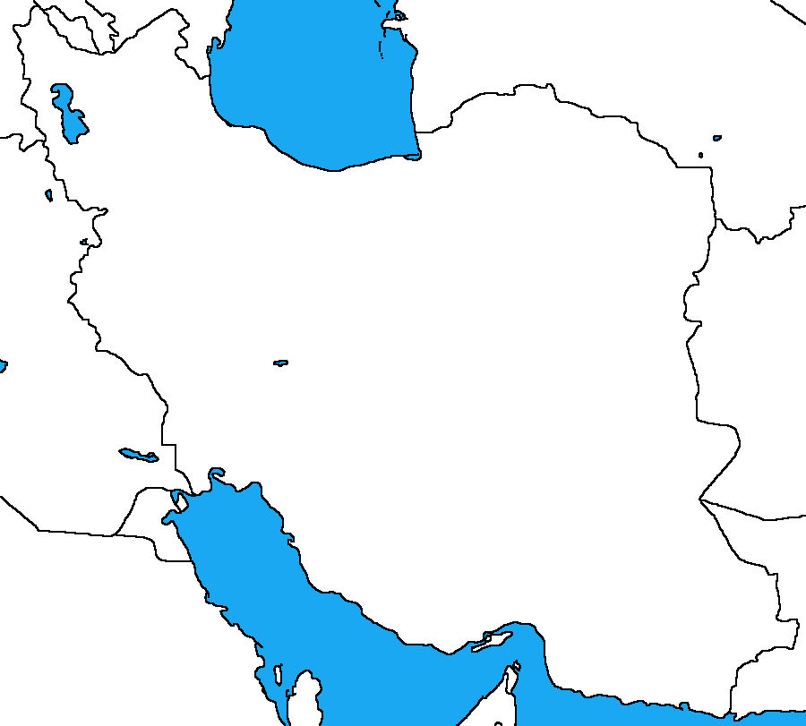 Empty Map Iran Blank map of Iran by DinoSpain on DeviantArt
