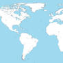 World Blank map