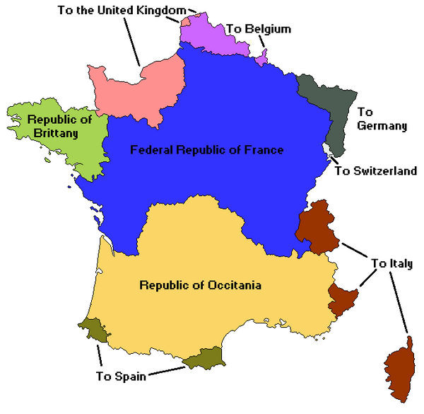 France Partition Map The French Partition by DinoSpain on DeviantArt