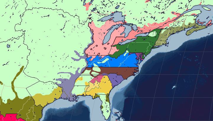 Ferrum Map Ventis Ferrum: North America in 1812 by DinoSpain on DeviantArt