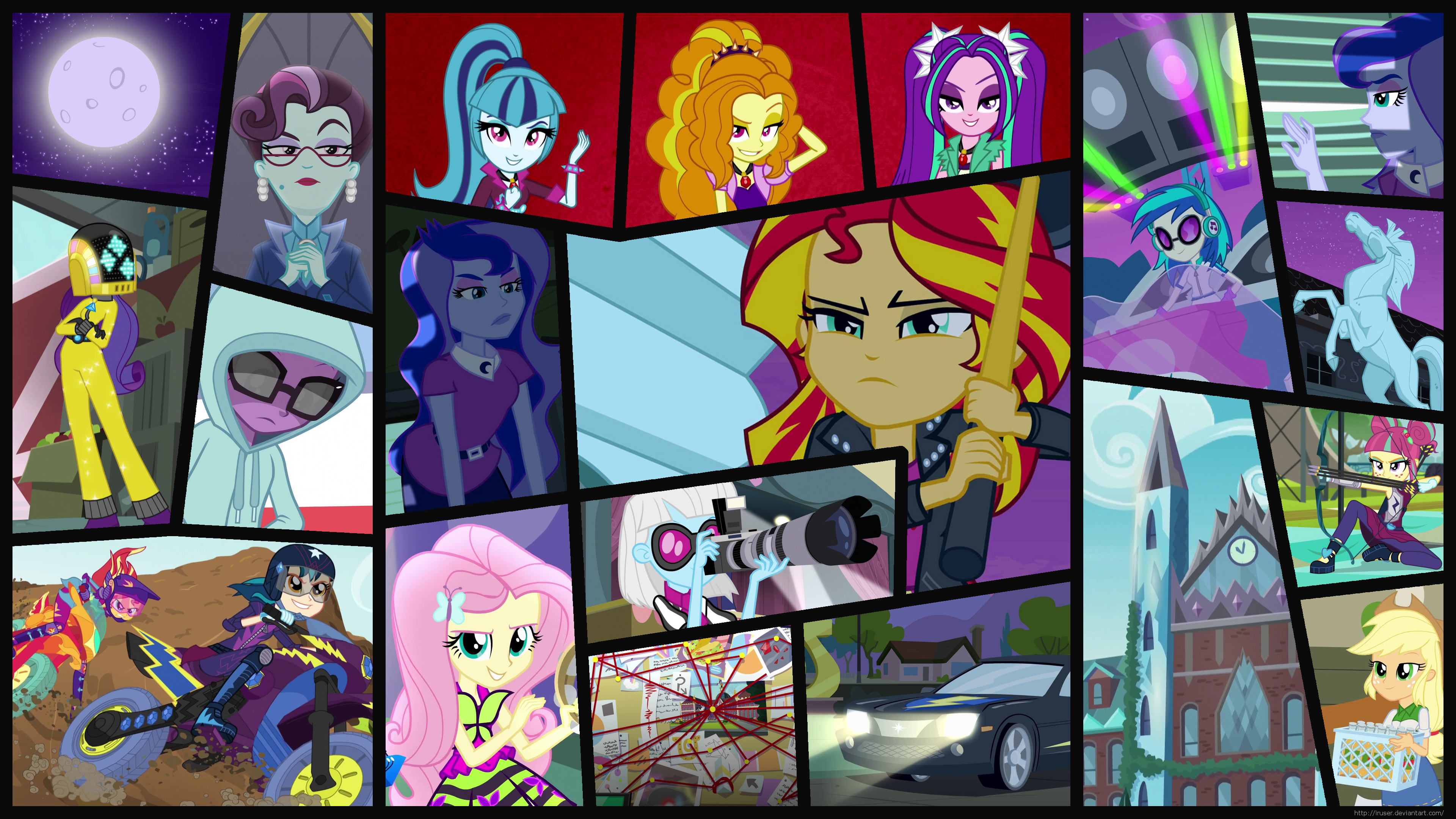 Equestria Girls GTA cover (test)