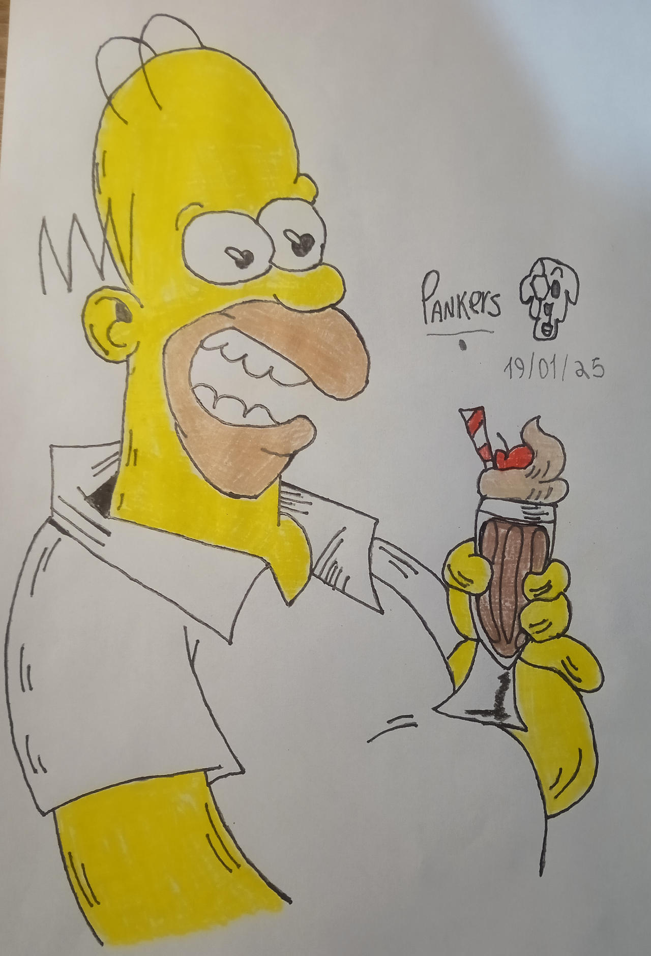 Homer Rapper Homer Simpson Art by NickOliverSilv on DeviantArt