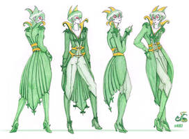 Serperior Gijinka