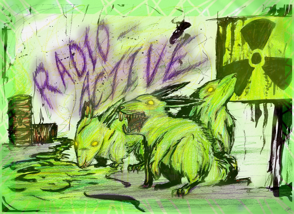 327 Radioactive Rabbit Radioactive Bunnies by Rukataki-Walalii on DeviantArt