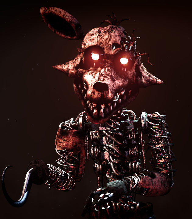 Ignited Collection Renders Ignited Foxy by ACRAZYRABBIT on DeviantArt