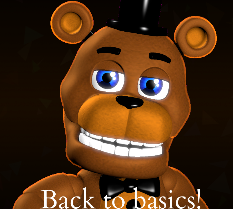 Basic Freddy Freddy Fazbear- back to basics! by ACRAZYRABBIT on DeviantArt