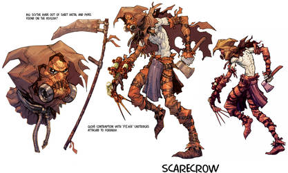 Scarecrow concept by Chuckdee