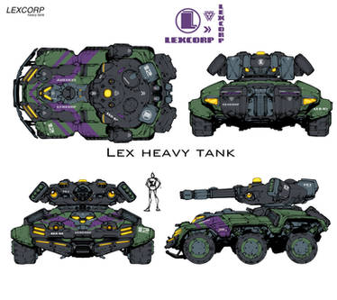 LexCORP 'heavy assault' tank