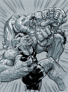 Hulk vs. Thing