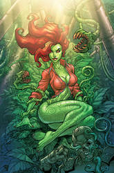 ArkhamCity Poison Ivy colors