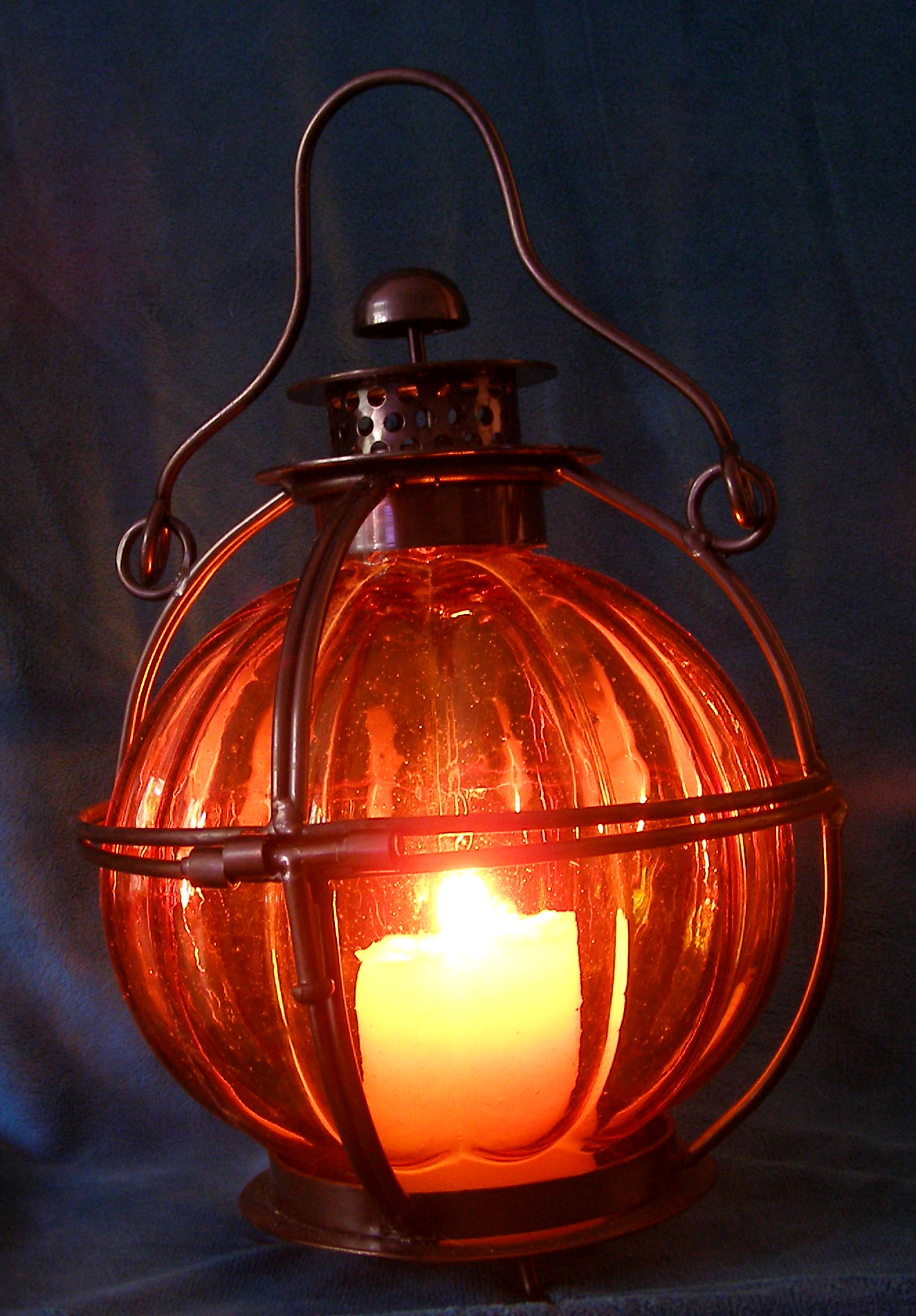 Lantern and candle - updated..