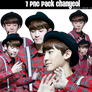 [2014 7PNG] Pack ChanYeol by @Baozicutie