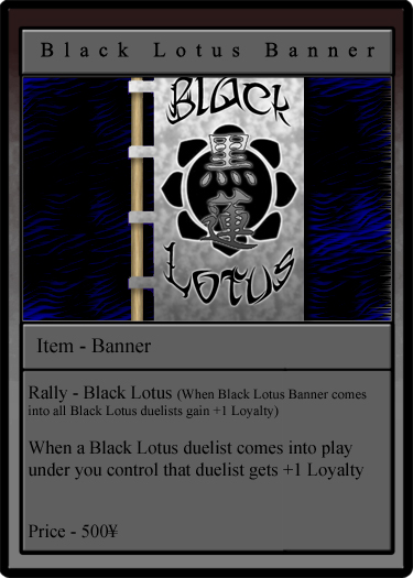 TCG - Black Lotus Banner