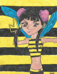 Yu-Gi-Oh! Teen Titans - Vivian Wong - Bumblebee!