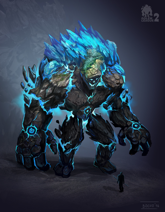 Earth-ice Golem