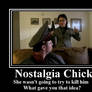 Nostalgia Chick with a Gun