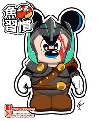 Mickey Mouse Thor Vinylmation