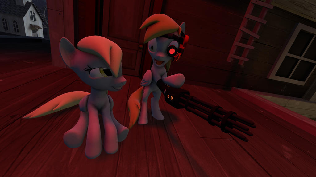 [SFM] Derpy and Derpigun