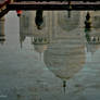 taj mahal reflection