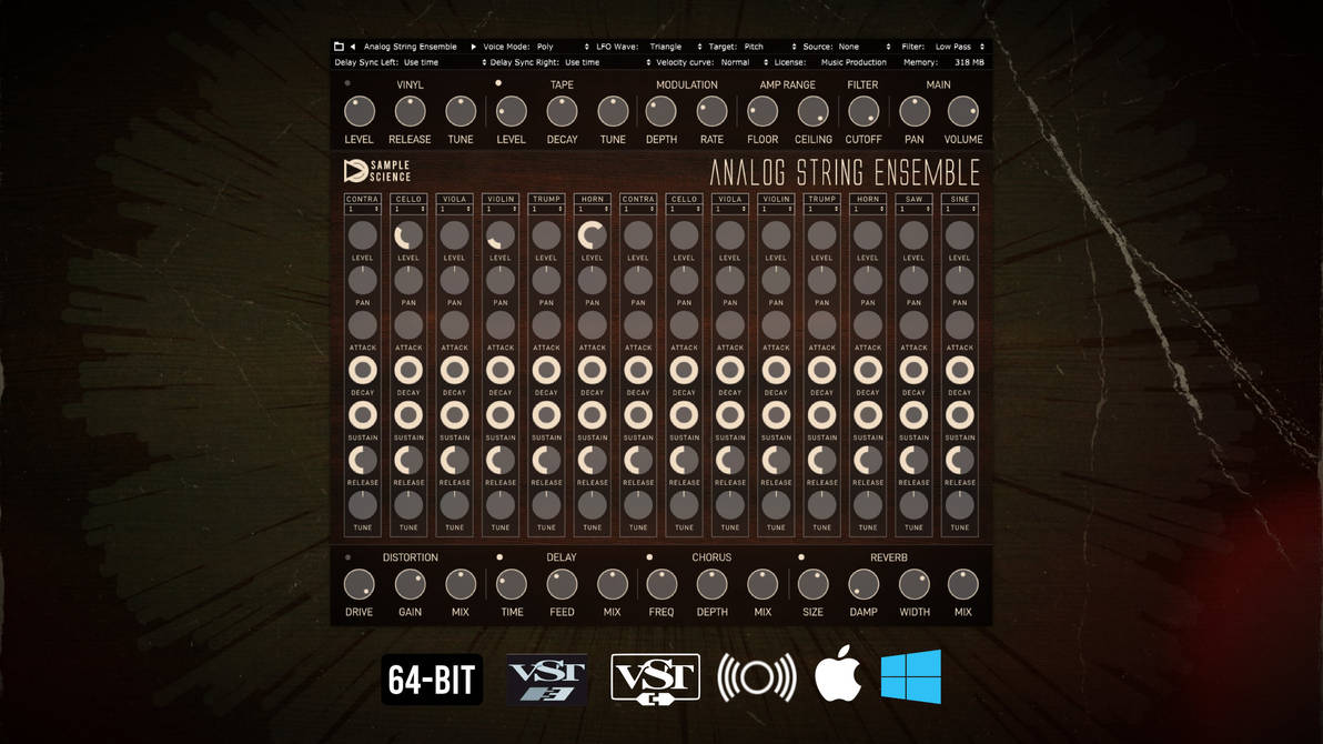 SampleScience Analog String Ensemble Overlay Plugi by SampleScience on ...