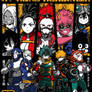 My Hero Academia Class 1A Group PNG Design