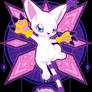 Crest of Light tailmon Shine PNG Design