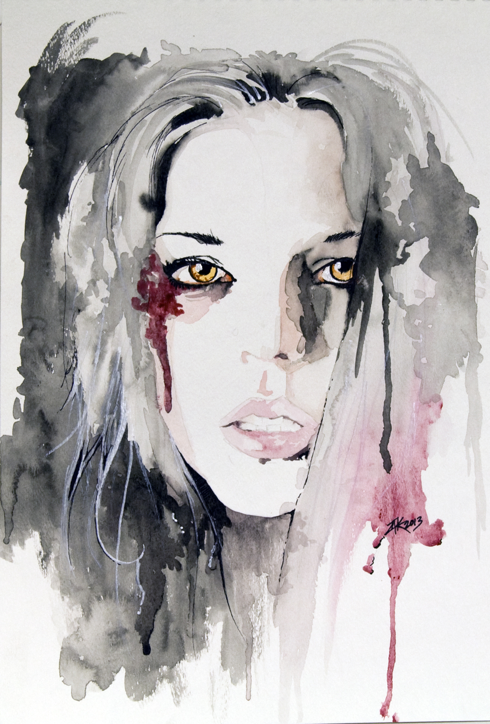 Watercolor Sketch - Alexandra