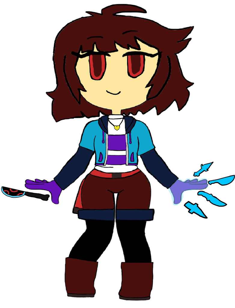 Frisk Swapshift redesign by Flare-mawile-ninja on DeviantArt