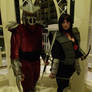 Shredder and Karai