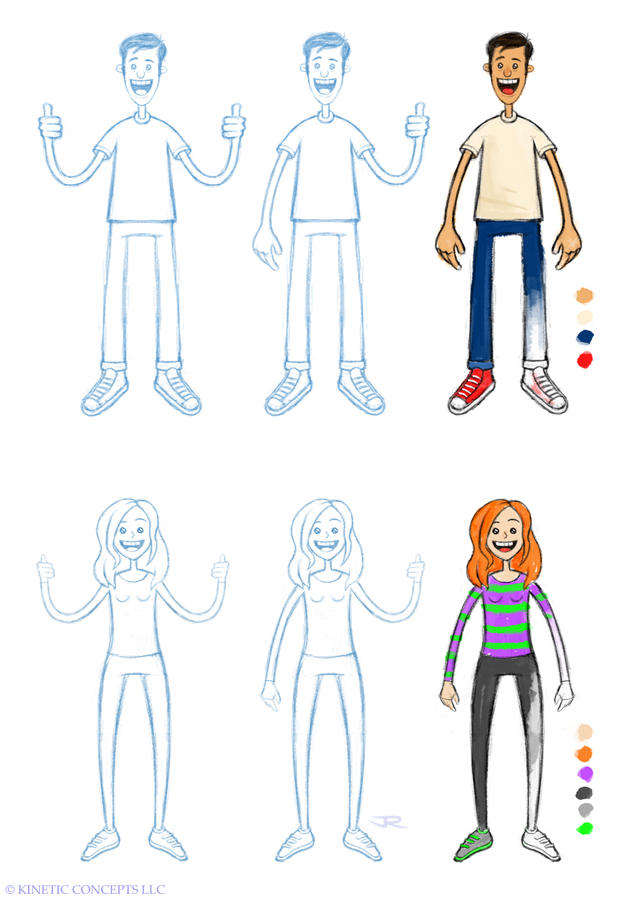 Video Game Character Development Sketches by jRace on DeviantArt