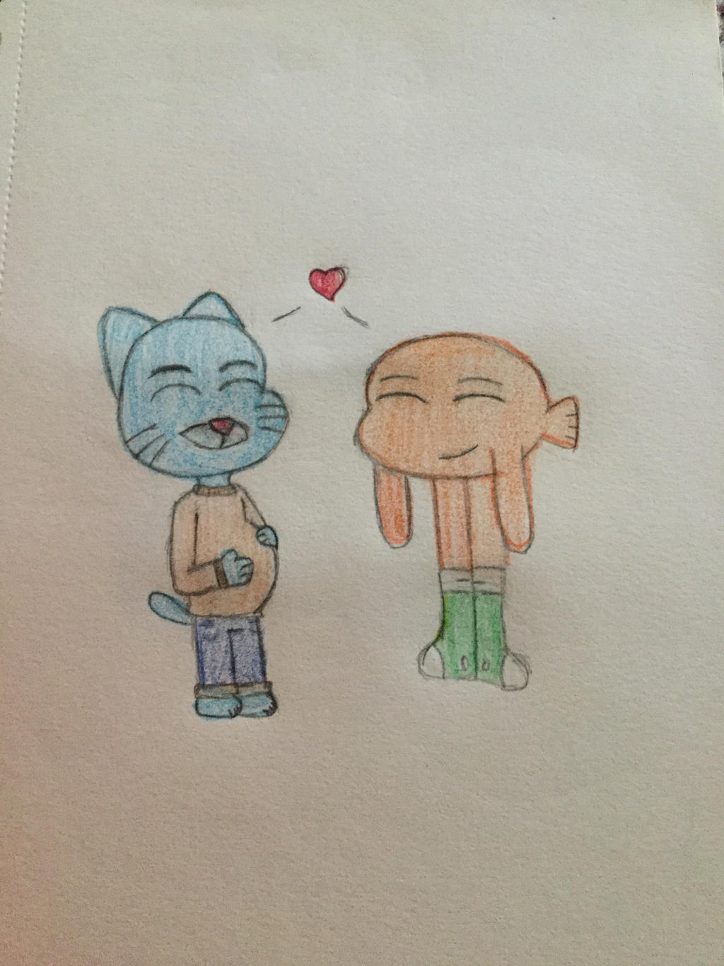 Mpregnant Gumball X Darwin By Andrea6675 On Deviantart