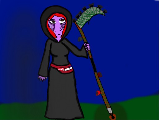 Rose's reaper garb