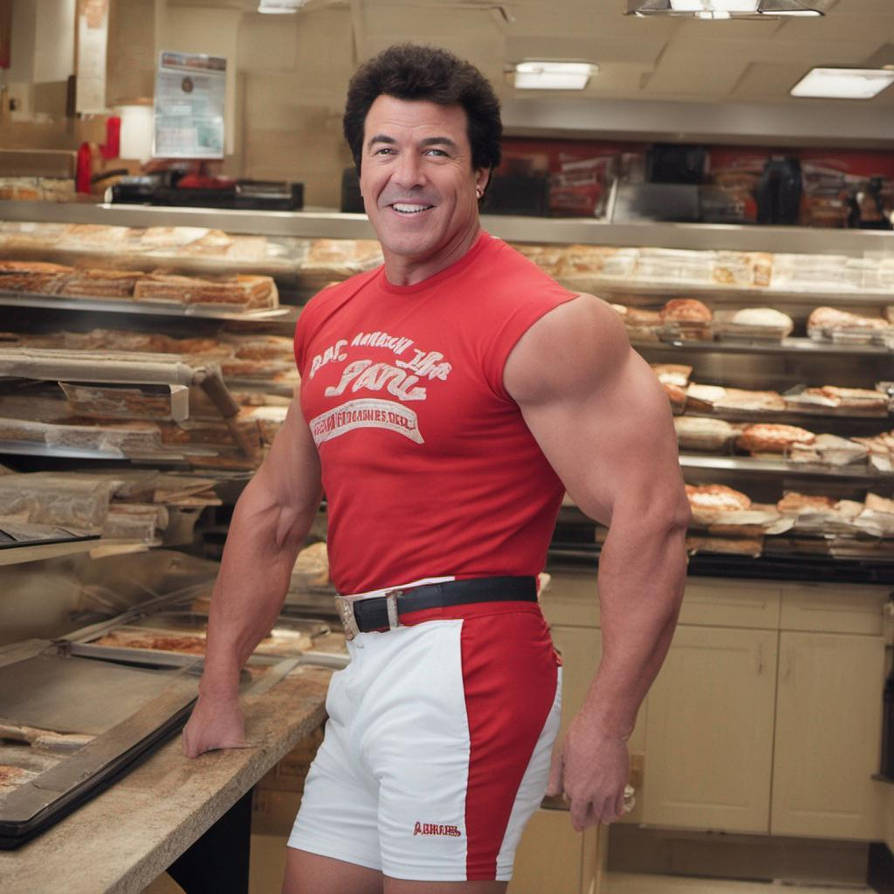 MUSCULAR 'PAPA JOHN'... by dekeklein on DeviantArt