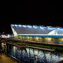 Water Polo Arena at Night