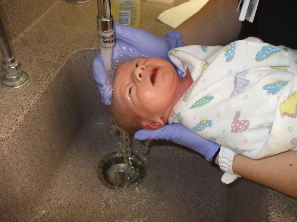 Very First Bath