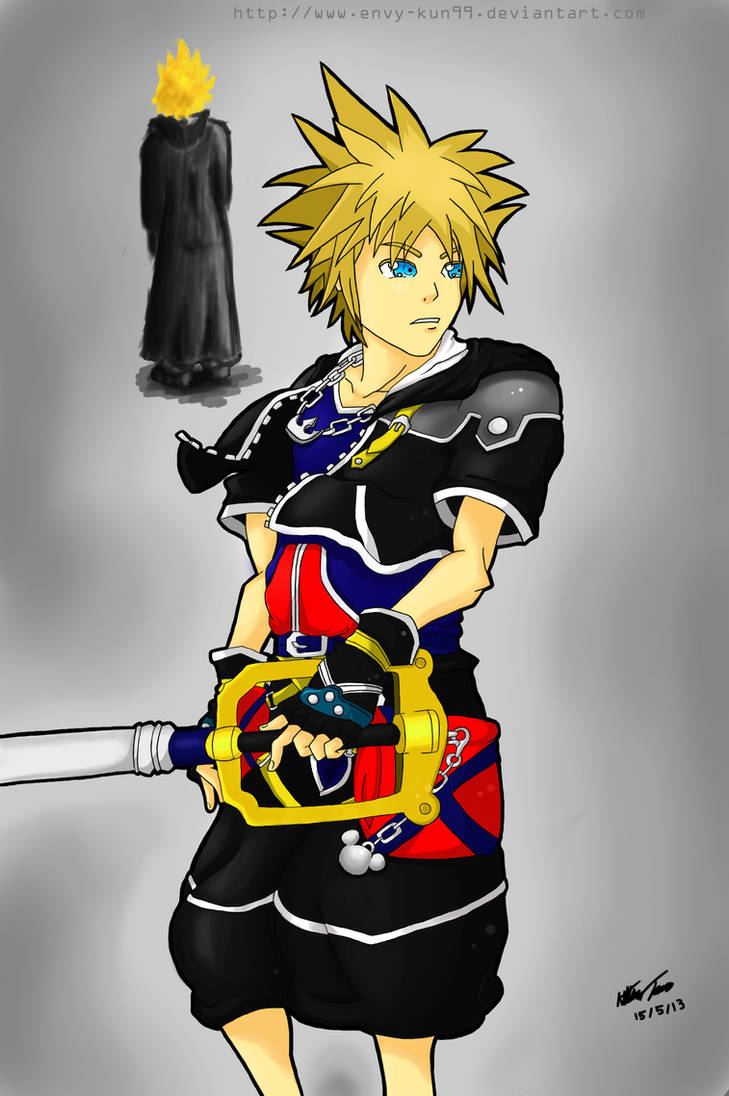 Art Trade: Sora - Kingdom Hearts II